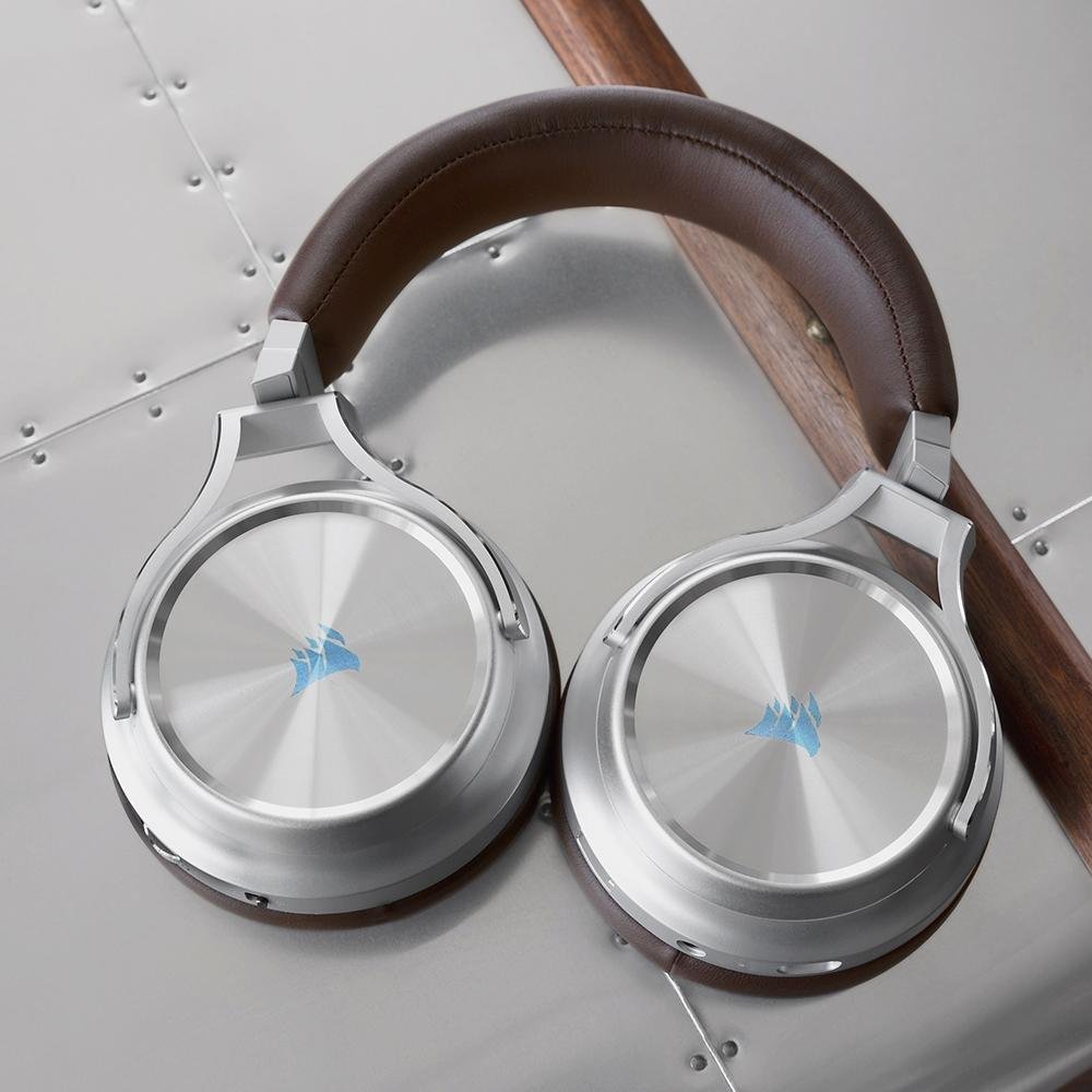 新品未使用　Corsair Virtuoso RGB Wireless SE Headset Sem Fio Gamer Corsair Virtuoso SE Premium, RGB, Som