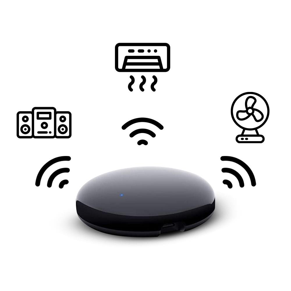 Controle Universal KaBuM! Smart 500, Infravermelho Wifi, 38kHz, 5V/1A, Google Assistant e Alexa - KBSE000
