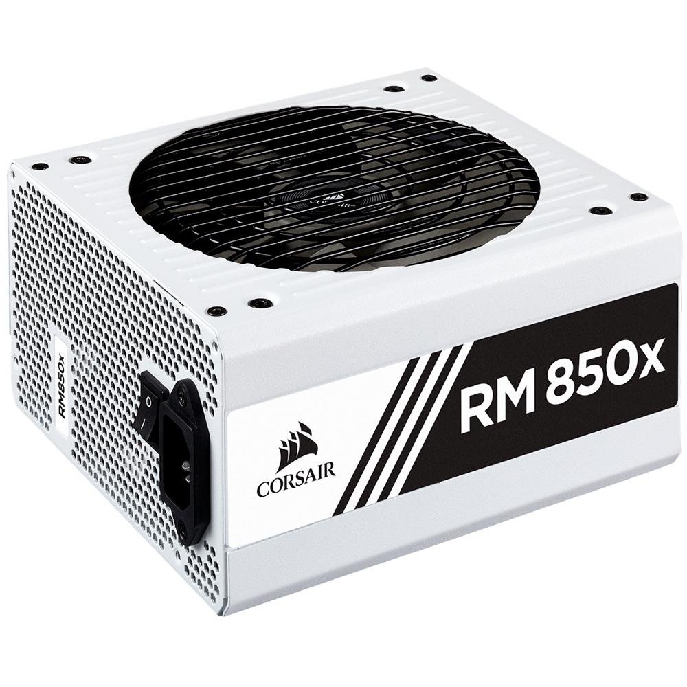 Fonte Corsair RM850x, 850W, 80 Plus Gold, Modular, Branco - CP
