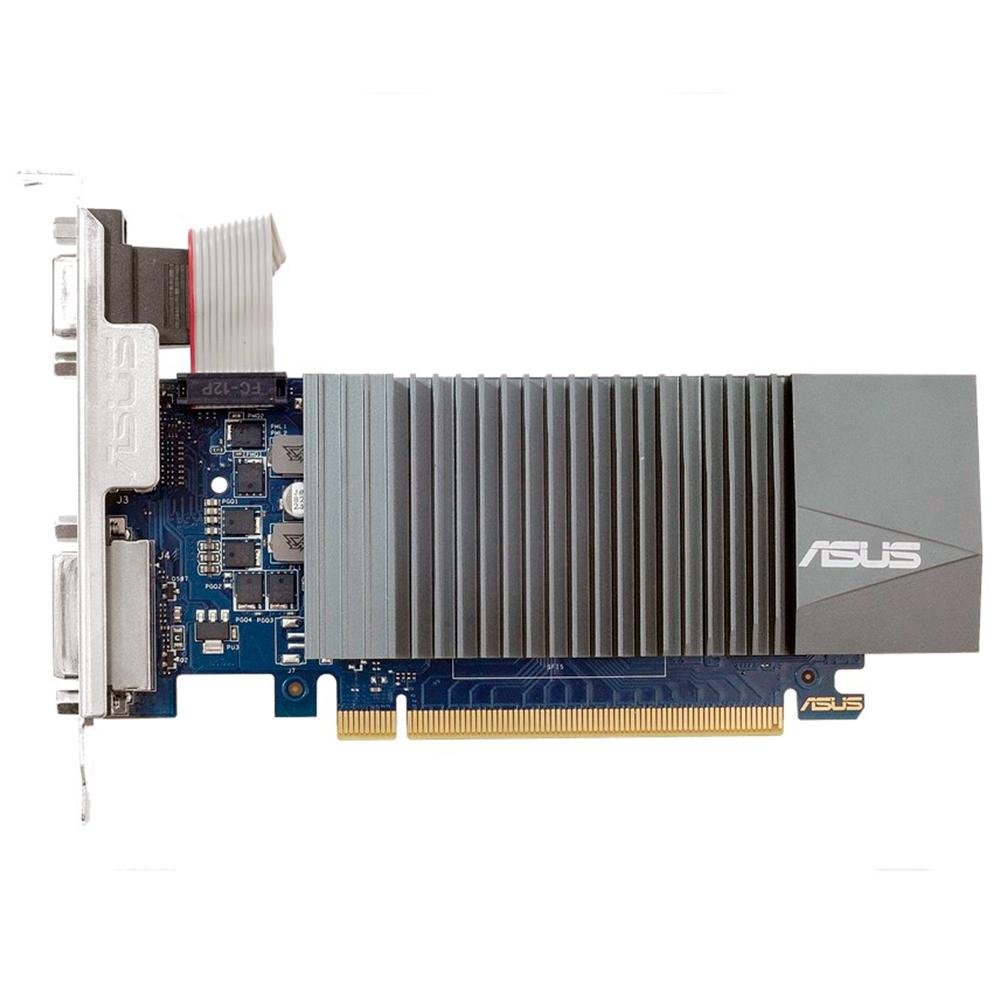 Placa de Vídeo Asus NVIDIA GeForce GT 710 1GB, GDDR5 - GT710-SL-1GD5 Placa de Vídeo Asus NVIDIA GeForce GT 710 1GB, GDDR5 - GT710-SL-1GD5