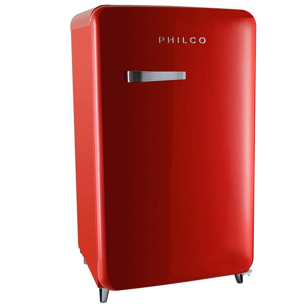 Frigobar Philco PFG120 Vintage, 121 Litros, 220V, Vermelho - 56452027 Frigobar Philco PFG120 Vintage, 121 Litros, 220V, Vermelho - 56452027