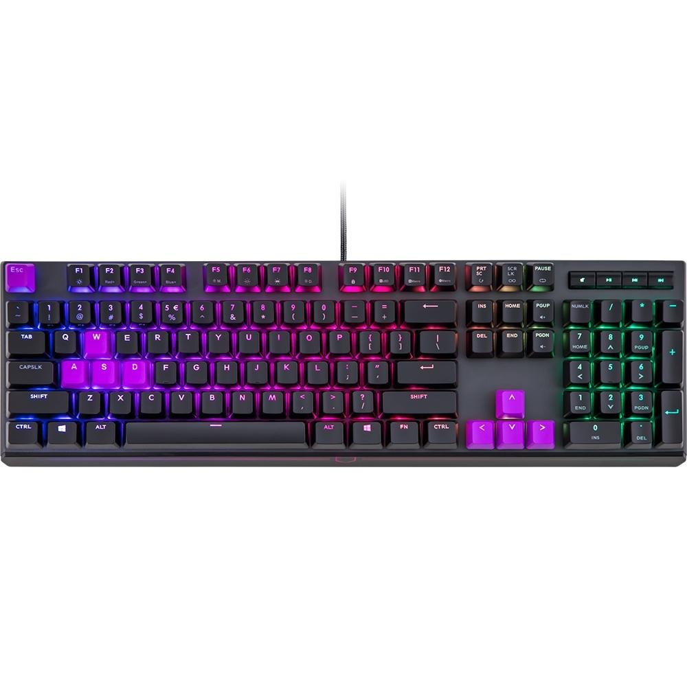 Teclado Mecânico Gamer Cooler Master MK750, RGB, Switch Cherry MX
