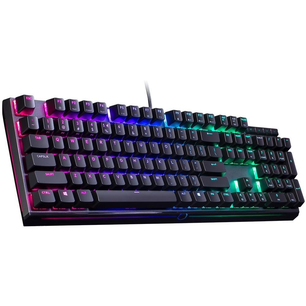 Teclado Mecânico Gamer Cooler Master MK750, RGB, Switch Cherry MX