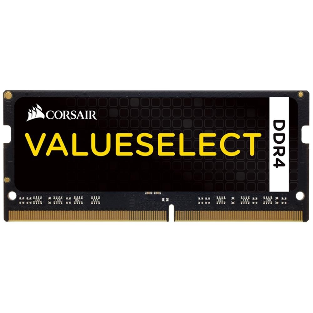 Memória RAM para Notebook Corsair Value Select, 16GB (2x8GB), 2133MHz, DDR4, CL15 - CMSO16GX4M2A2133C15 Memória RAM para Notebook Corsair Value Select, 16GB (2x8GB), 2133MHz, DDR4, CL15 - CMSO16GX4M2A2133C15