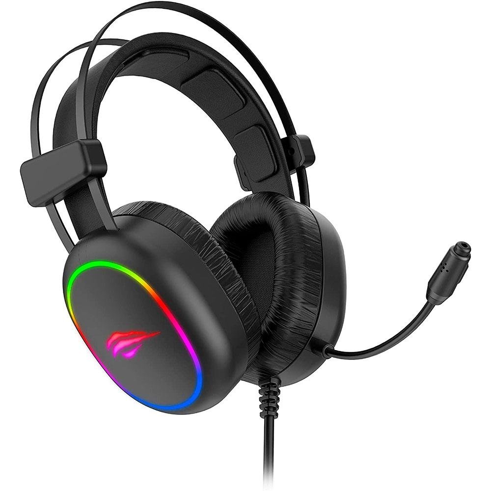 Headset Gamer Havit H2016D, RGB, Drivers 50mm - HV-H2016D Headset Gamer Havit H2016D, RGB, Drivers 50mm - HV-H2016D