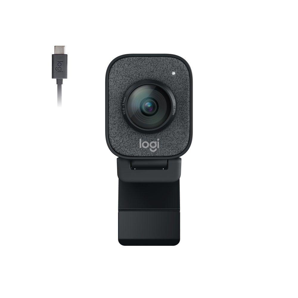 Webcam Full HD Logitech StreamCam Plus com Microfone | KaBuM!