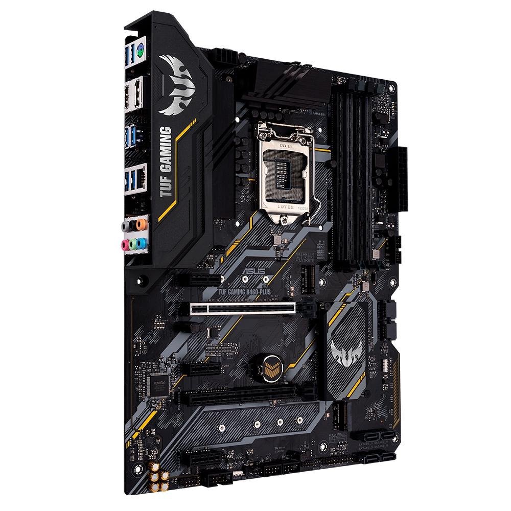 Placa Mãe Asus TUF Gaming B460-Plus, Intel LGA 1200, ATX, DDR4