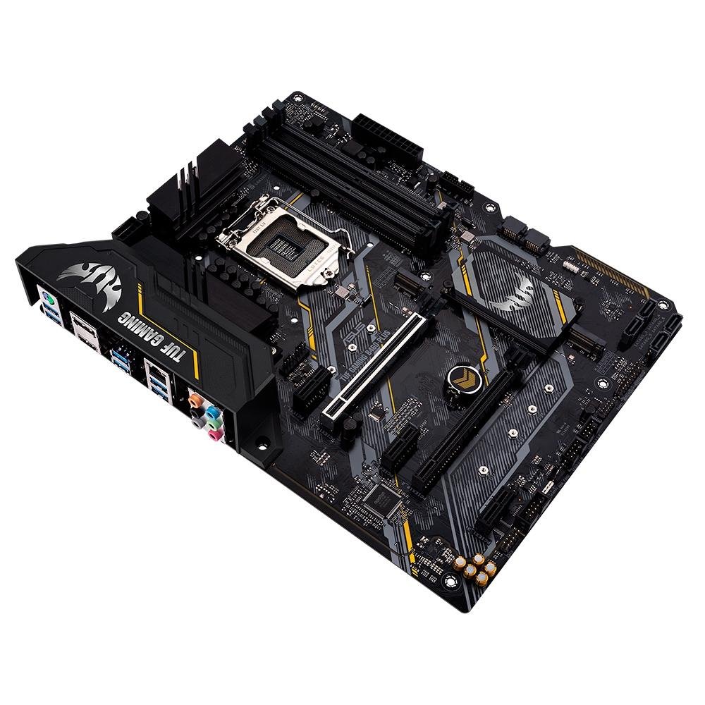 Placa Mãe Asus TUF Gaming B460-Plus, Intel LGA 1200, ATX, DDR4