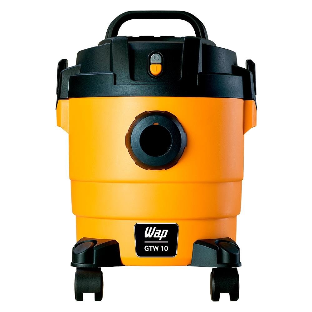 Aspirador de Água e Pó WAP GTW 10, 1400W, 110V, Amarelo/Preto - FW005705 Aspirador de Água e Pó WAP GTW 10, 1400W, 110V, Amarelo/Preto - FW005705