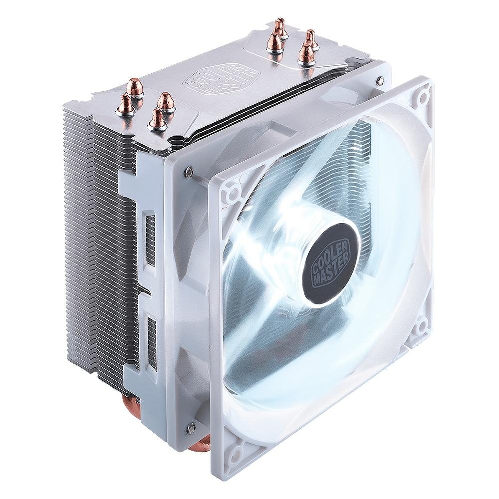 Air Cooler Cooler Master Hyper 212 LED White Edition, LED, AMD/Intel, 120mm, Branco - RR-212L-16PW-R1 Air Cooler Cooler Master Hyper 212 LED White Edition, LED, AMD/Intel, 120mm, Branco - RR-212L-16PW-R1