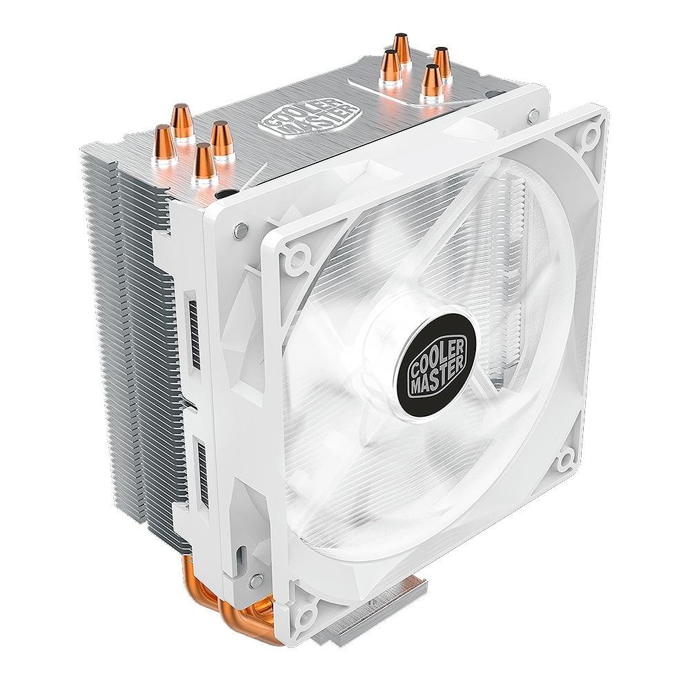 Air Cooler Cooler Master Hyper 212 LED White Edition, LED, AMD/Intel, 120mm, Branco - RR-212L-16PW-R1 Air Cooler Cooler Master Hyper 212 LED White Edition, LED, AMD/Intel, 120mm, Branco - RR-212L-16PW-R1