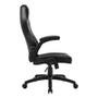 Cadeira Gamer Alpha Gamer Sirius,  Até 130Kg, Cilindro de Gás 4, Descanso de Braço 4D, Preto - AGSIRIUSBK