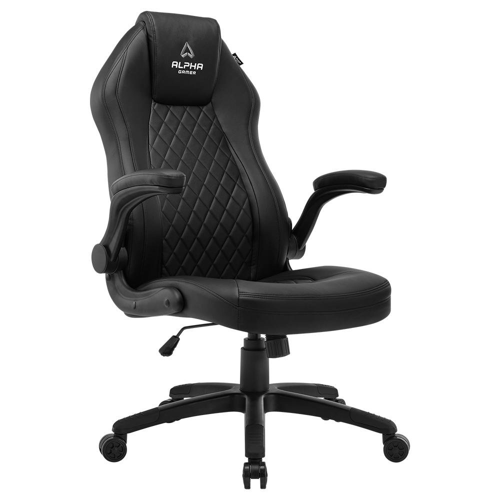 Cadeira Gamer Alpha Gamer Sirius, Até 130Kg, Cilindro de Gás 4, Descanso de Braço 4D, Preto - AGSIRIUSBK Cadeira Gamer Alpha Gamer Sirius, Até 130Kg, Cilindro de Gás 4, Descanso de Braço 4D, Preto - AGSIRIUSBK