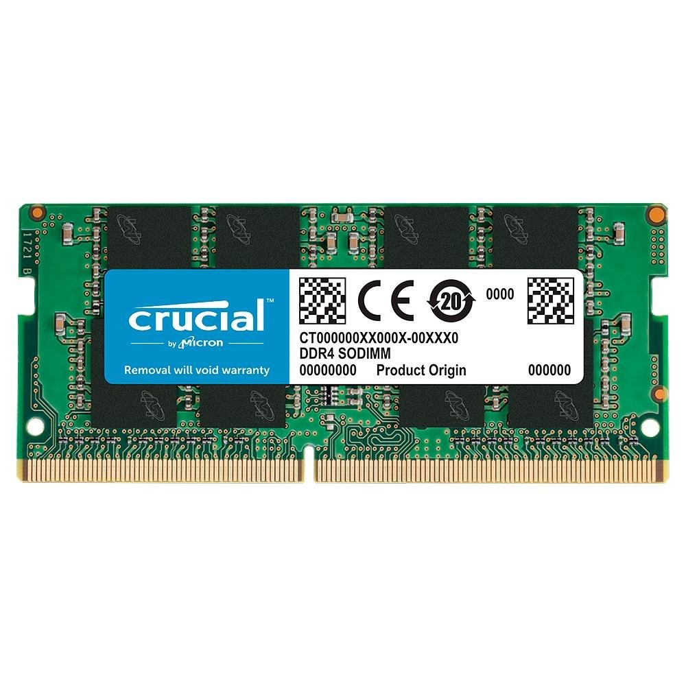Crucial CT8G4SFRA266　DDR4-2666　8GB　ノート用 Memória Crucial, 8GB, 2666MHz, DDR4, CL19, para Notebook