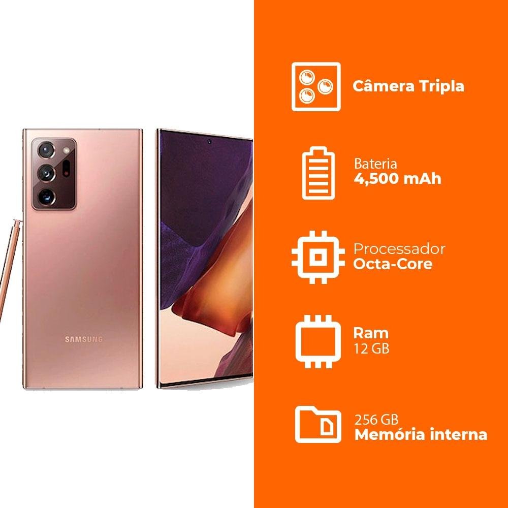 Smartphone Samsung Galaxy Note20 Ultra | KaBuM!