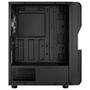Gabinete Gamer Aerocool Menace Saturn FRGB, Mid Tower, RGB, com FAN, Lateral em Vidro - 70616