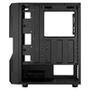 Gabinete Gamer Aerocool Menace Saturn FRGB, Mid Tower, RGB, com FAN, Lateral em Vidro - 70616