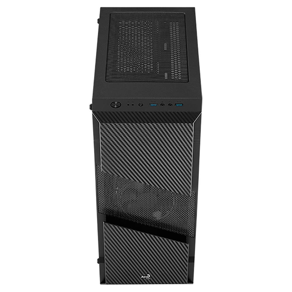 Gabinete Gamer Aerocool Menace Saturn FRGB, Mid Tower, RGB, com FAN, Lateral em Vidro - 70616 Gabinete Gamer Aerocool Menace Saturn FRGB, Mid Tower, RGB, com FAN, Lateral em Vidro - 70616