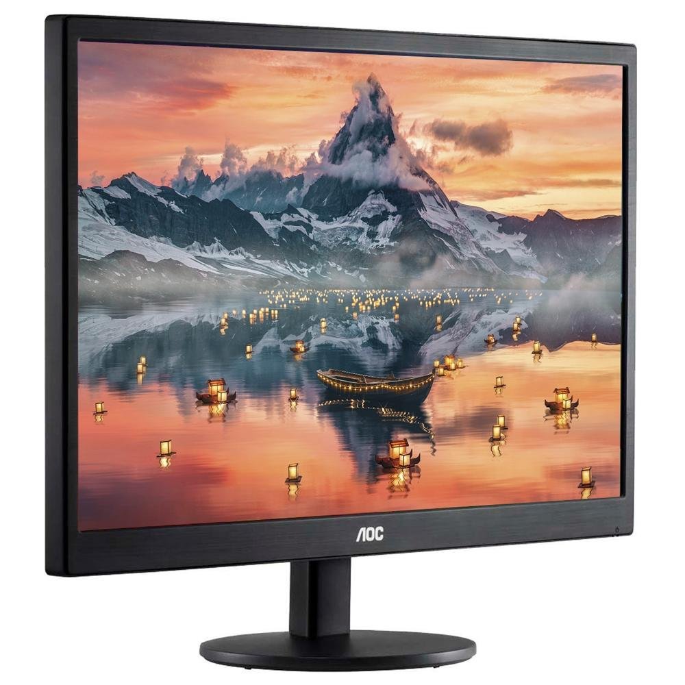 Monitor 18,5" LED 60Hz 5ms, AOC E970SWNL (VGA/HDMI) - Imagem 2