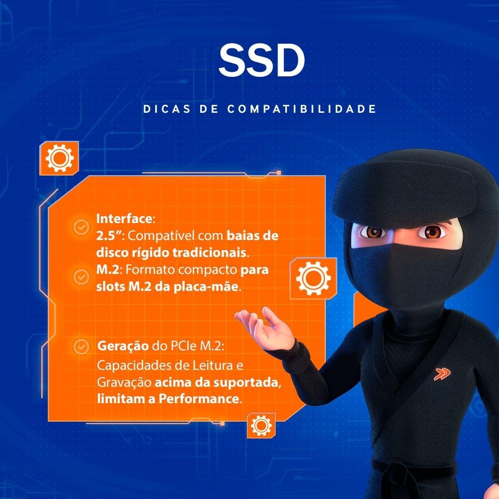 SSD XPG S41 TUF, 512GB, M.2 PCIe NVMe, Heatsink, Leitura: 3500MB/s e Gravação: 2400MB/s, Preto - AGAMMIXS41-512G-C SSD XPG S41 TUF, 512GB, M.2 PCIe NVMe, Heatsink, Leitura: 3500MB/s e Gravação: 2400MB/s, Preto - AGAMMIXS41-512G-C