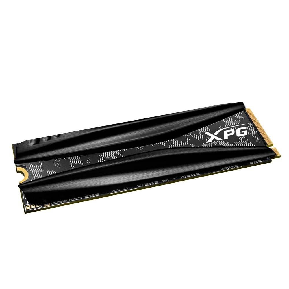 SSD XPG S41 TUF, 512GB, M.2 PCIe NVMe, Heatsink, Leitura: 3500MB/s e Gravação: 2400MB/s, Preto - AGAMMIXS41-512G-C SSD XPG S41 TUF, 512GB, M.2 PCIe NVMe, Heatsink, Leitura: 3500MB/s e Gravação: 2400MB/s, Preto - AGAMMIXS41-512G-C