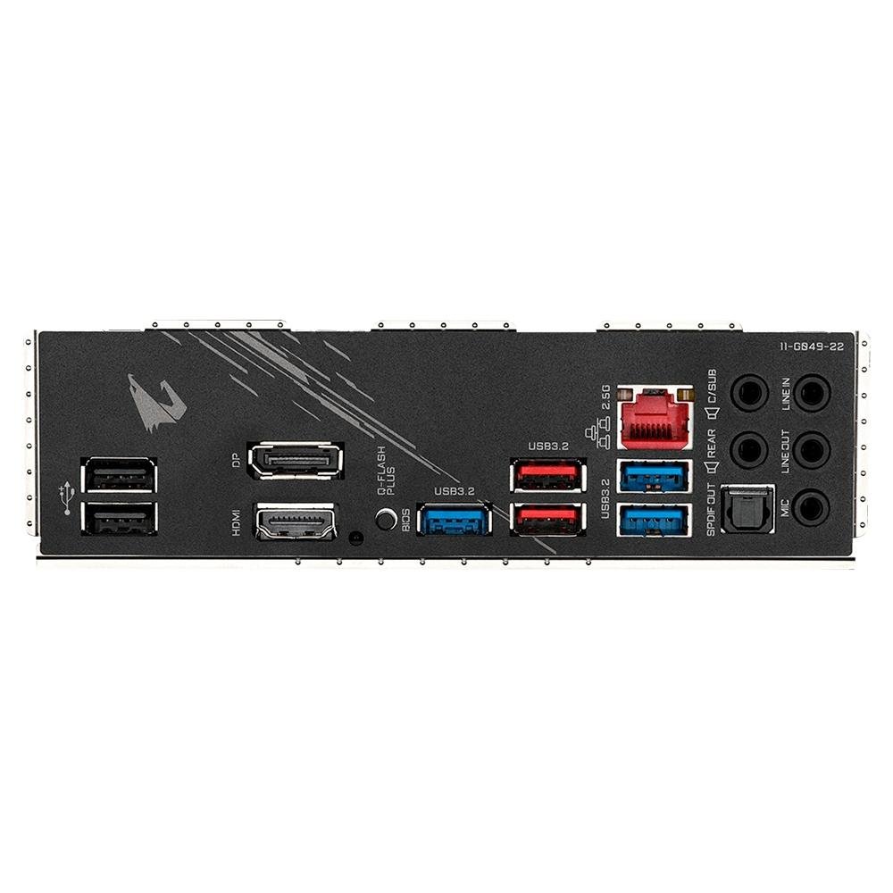 Placa-Mãe Aorus B550 Elite V2, AMD B550, Rev. 1.0, ATX, DDR4, Preto - B550 AORUS ELITE V2 Placa-Mãe Aorus B550 Elite V2, AMD B550, Rev. 1.0, ATX, DDR4, Preto - B550 AORUS ELITE V2