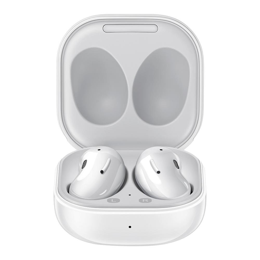 Samsung Galaxy Buds ワイヤレスイヤホン ホワイト SM-R… Fone de Ouvido Bluetooth Samsung Galaxy Buds Live, Cancelamento de