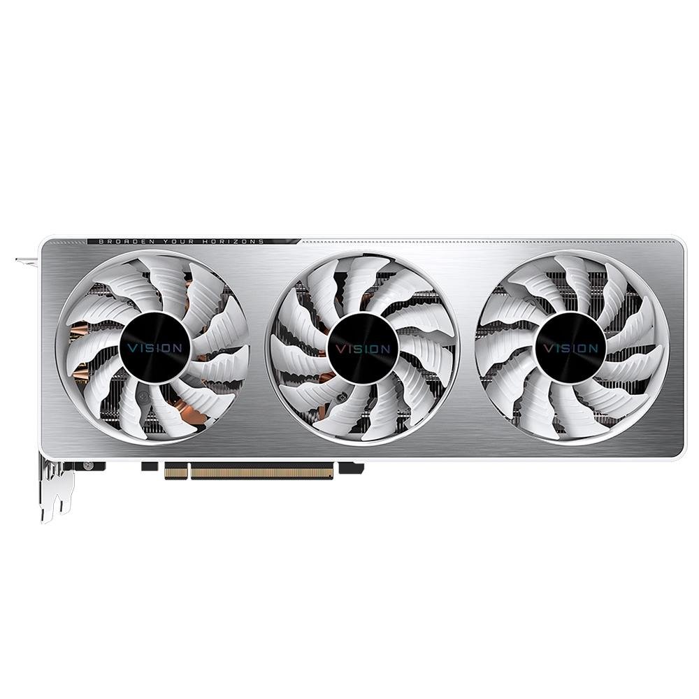 その他 Gigabyte GeForce RTX 3070 VISION OC 8GB Placa de Vídeo RTX 3070 Vision OC 8G Gigabyte NVIDIA GeForce, 8GB