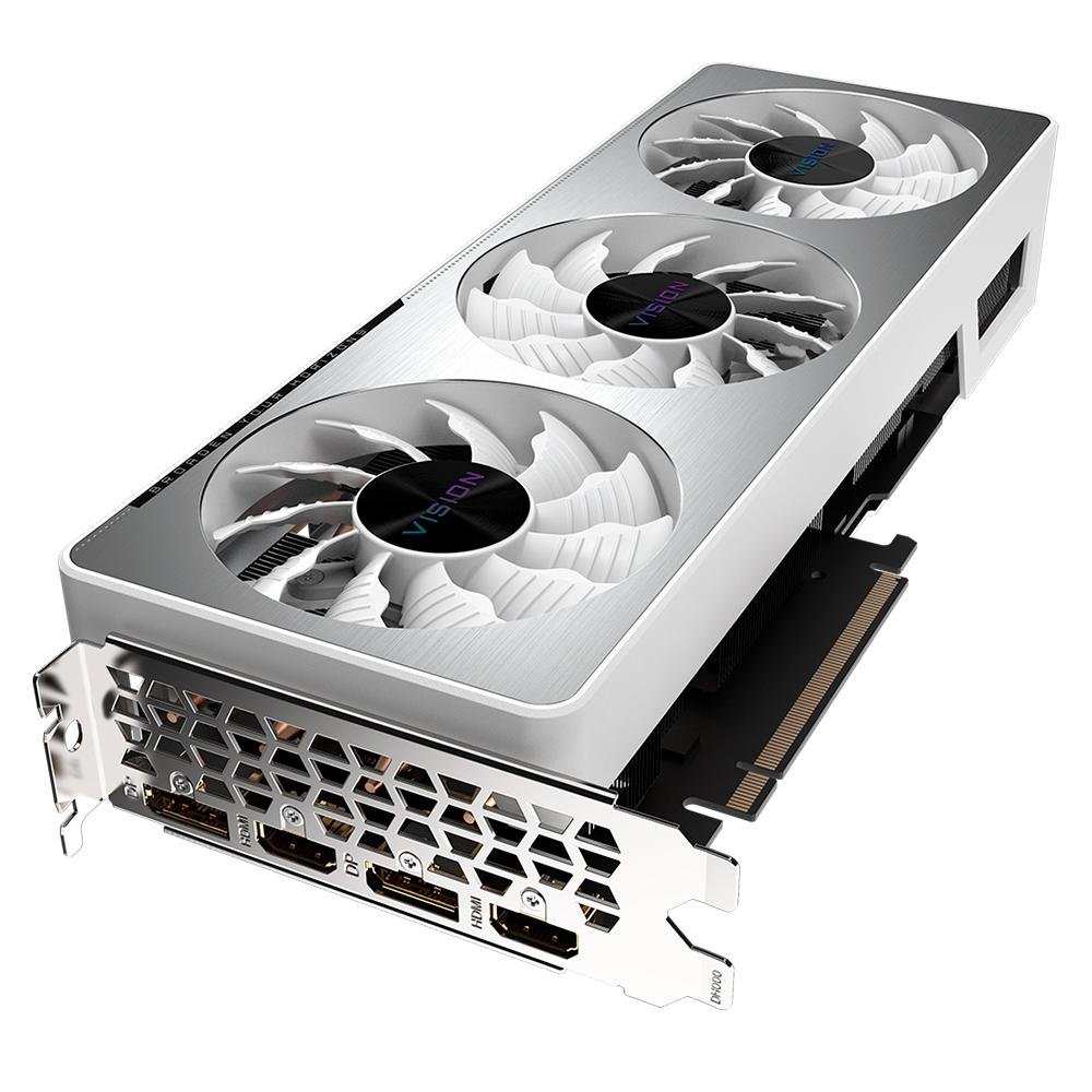 Placa de Vídeo RTX 3070 Vision OC 8G Gigabyte NVIDIA GeForce, 8GB