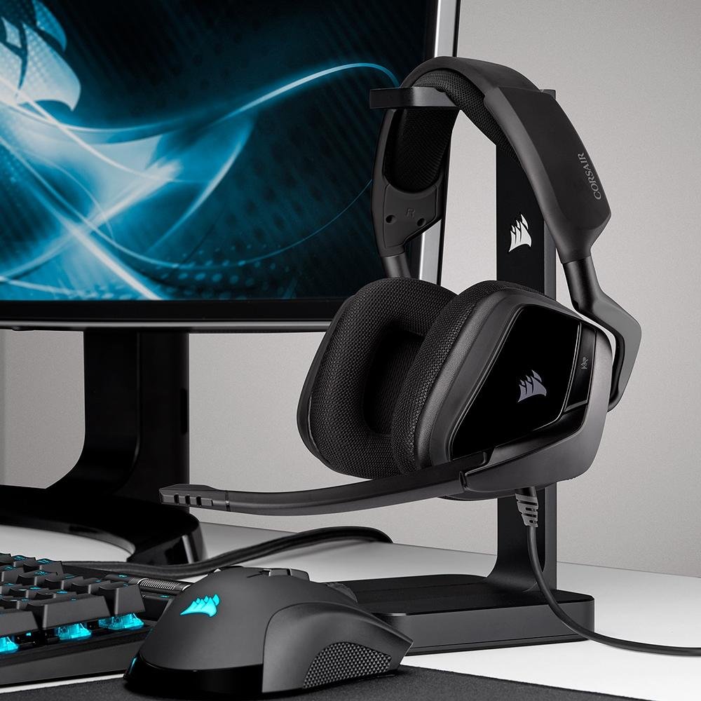 Headset Gamer Corsair Void Elite, Stereo, Drivers 50mm, Múltiplas