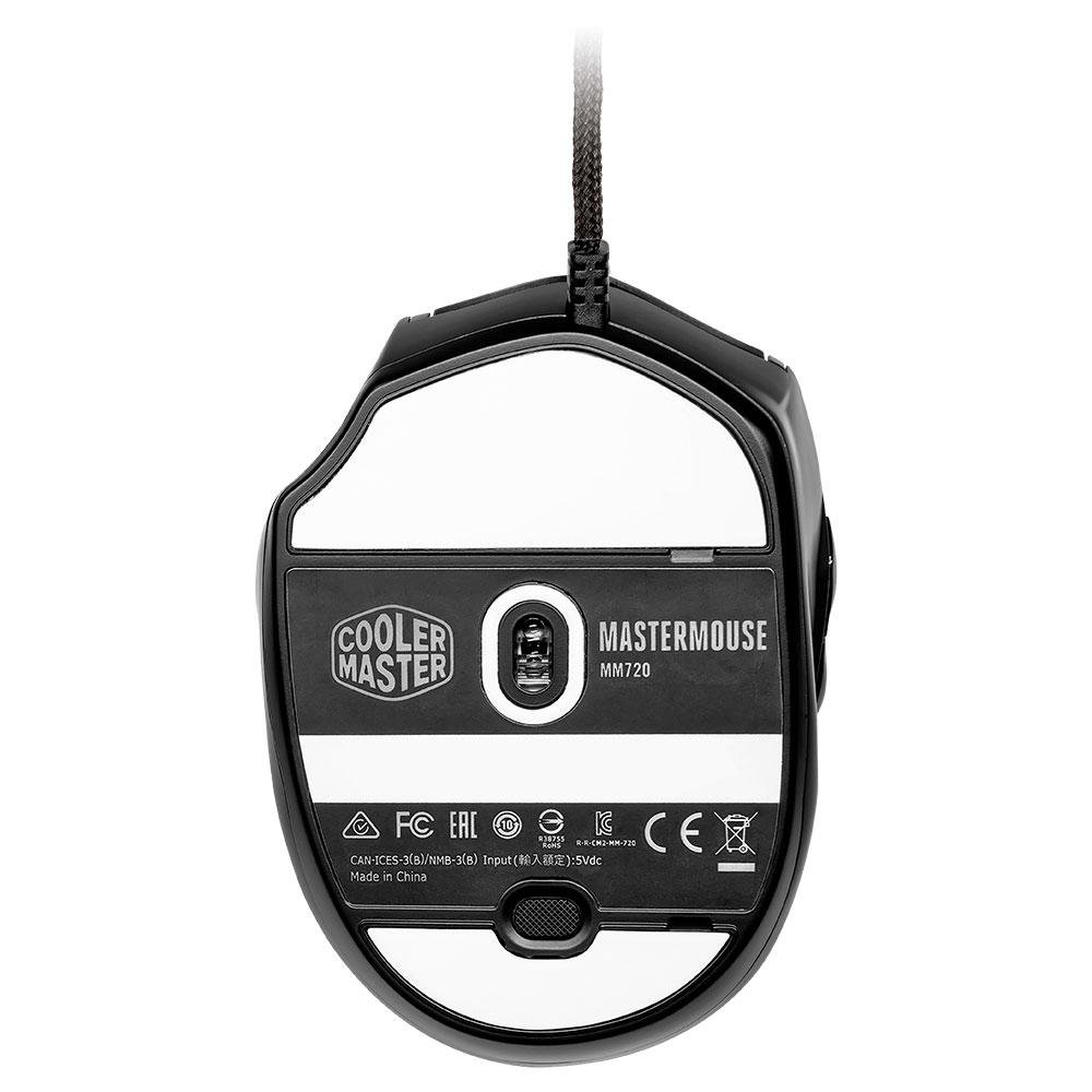 Mouse Gamer Cooler Master MM720, RGB, Ultraleve, Sensor Pixart, PMW33890, Preto - MM-720-KKOL2 Mouse Gamer Cooler Master MM720, RGB, Ultraleve, Sensor Pixart, PMW33890, Preto - MM-720-KKOL2
