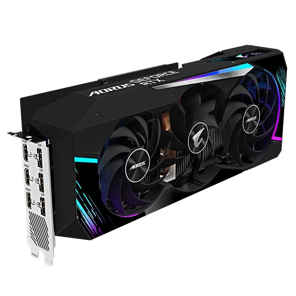 Placa de Vídeo Gigabyte NVIDIA AORUS GeForce RTX 3080 Master, 10GB