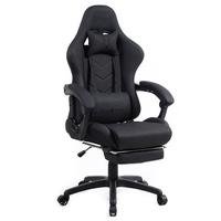 Cadeira Gamer Husky Gaming Tempest 500, Preto, Com Almofadas, Descanso Para Pernas Retrátil, Reclinável - HGMA078 Cadeira Gamer Husky Gaming Tempest 500, Preto, Com Almofadas, Descanso Para Pernas Retrátil, Reclinável - HGMA078
