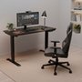 Mesa Office Husky Zenith 900 PRO - Regulagem Elétrica de Altura, Alerta Ergonômico, 4 Memórias, Antiesmagamento, Preta - HDO900PT