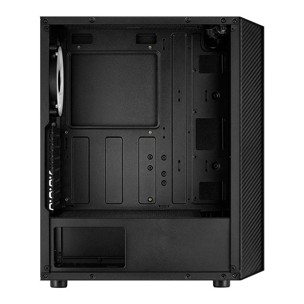 Gabinete Gamer Aerocool Hive, Mid Tower, 1x FAN RGB Traseira, Lateral em Vidro Temperado, Preto - 72997 Gabinete Gamer Aerocool Hive, Mid Tower, 1x FAN RGB Traseira, Lateral em Vidro Temperado, Preto - 72997