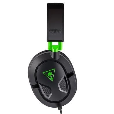 Headset Gamer Turtle Beach Recon 50X Compativel com Xbox One PS4 PC e Mobile Drivers 40mm TB50X0002 KaBuM
