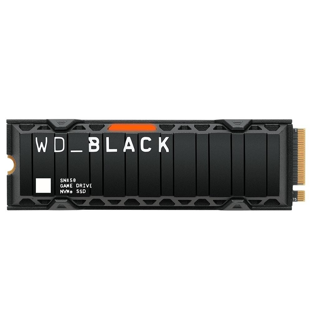 内蔵型SSD WD_BLACK SN850 1TB SSD(With Heatsink) SSD WD Black SN850 1TB NVMe PCIe Gen4 | KaBuM!