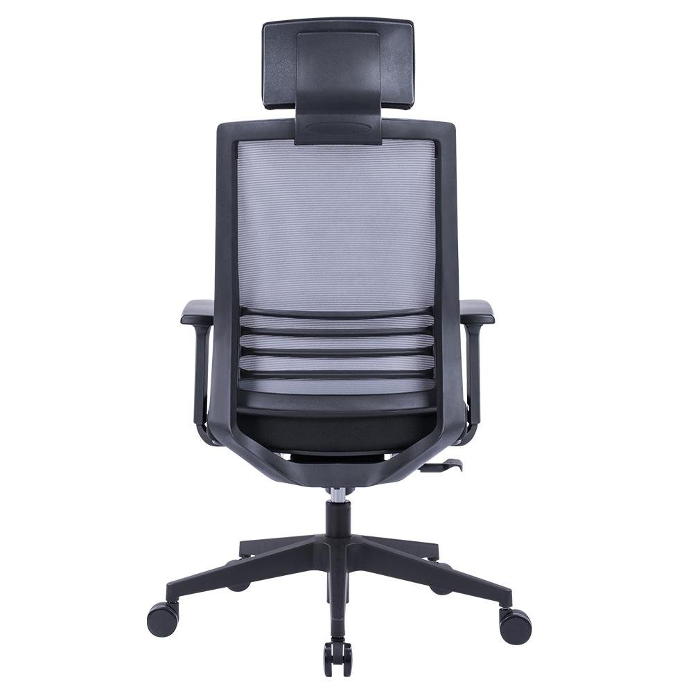 Cadeira Office Husky Sit 350 Dark Grey, Encosto de Cabeça Fixo, Cilindro de Gás Classe 3, Base em Nylon - HTCD007 Cadeira Office Husky Sit 350 Dark Grey, Encosto de Cabeça Fixo, Cilindro de Gás Classe 3, Base em Nylon - HTCD007