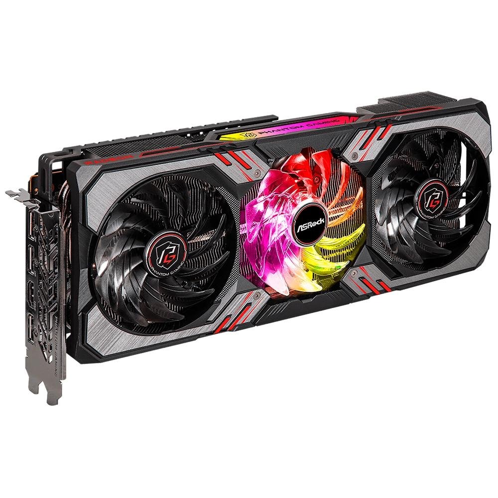 Placa de Vídeo ASRock RX 6700 XT Phantom Gaming D 12G OC, 16 Gbps