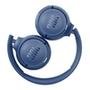 Fone de Ouvido Sem Fio JBL On Ear 510BT, Bluetooth, Pure Bass, Azul - JBLT510BTBLU