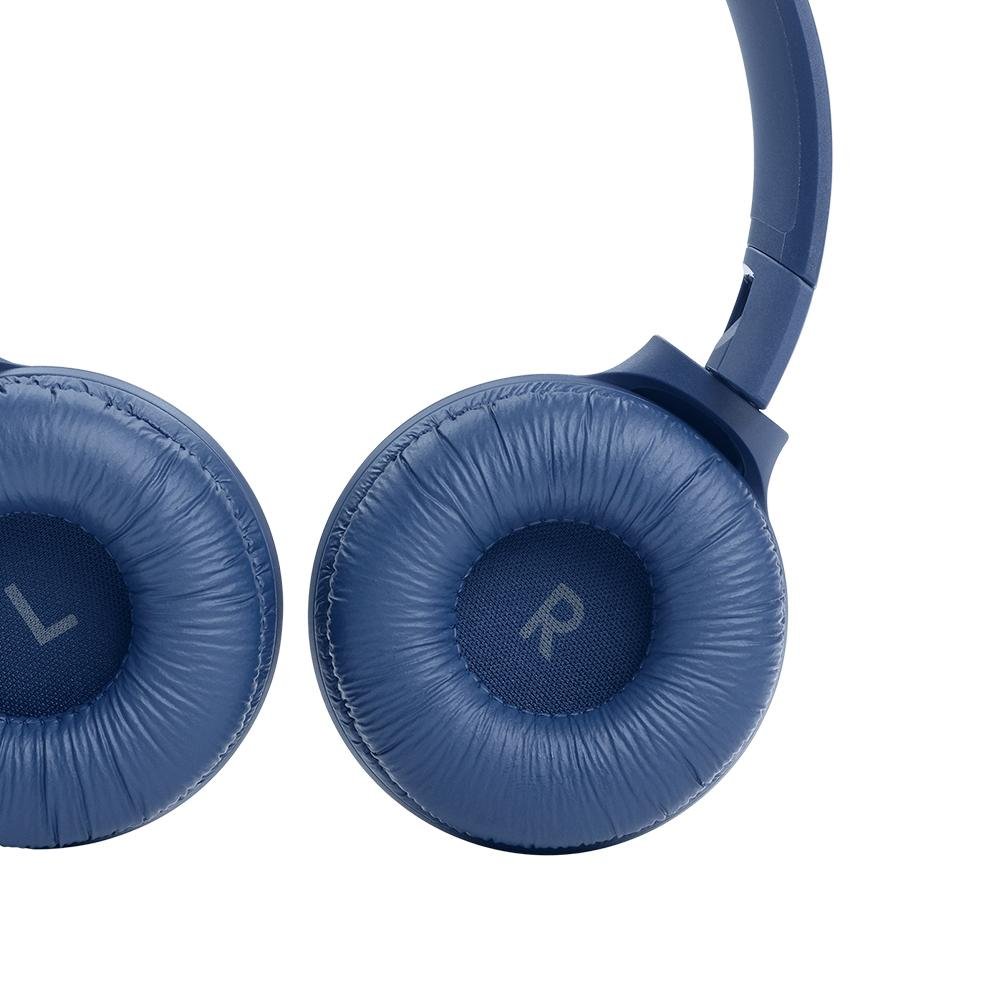 Fone de Ouvido Sem Fio JBL On Ear 510BT, Bluetooth, Pure Bass, Azul - JBLT510BTBLU Fone de Ouvido Sem Fio JBL On Ear 510BT, Bluetooth, Pure Bass, Azul - JBLT510BTBLU