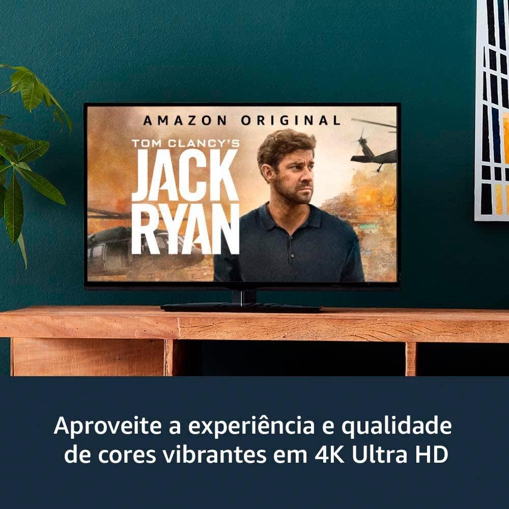 Fire TV Stick 4K, com Controle Remoto por Voz com Alexa, Dolby Vision - B0872Y93TY Fire TV Stick 4K, com Controle Remoto por Voz com Alexa, Dolby Vision - B0872Y93TY