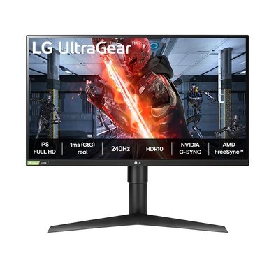 Monitor LG UltraGear 27" 240 Hz IPS no KaBuM!
