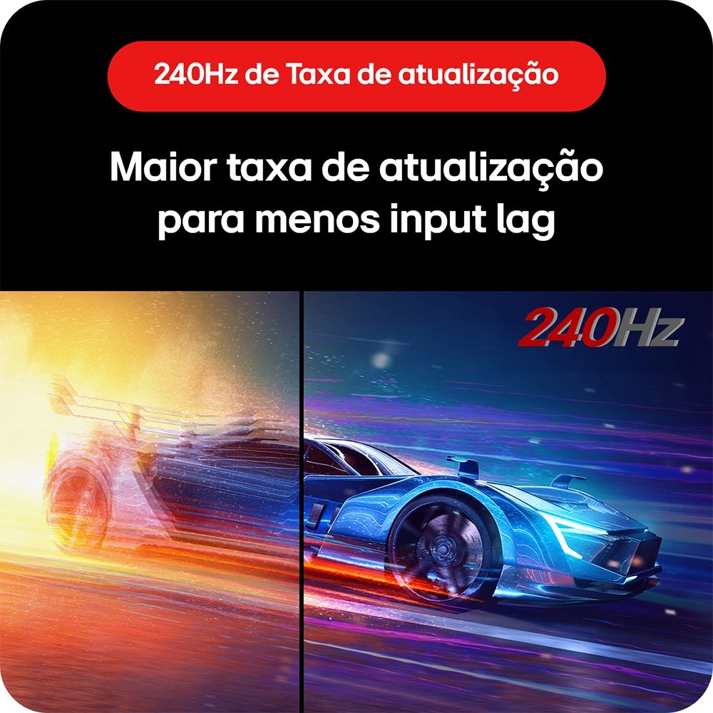 Monitor Gamer LG UltraGear 27", FHD, 240Hz, 1ms, IPS, FreeSync Premium, G-Sync, HDR10, Altura Ajustável - 27GN750-B.AWZ Monitor Gamer LG UltraGear 27", FHD, 240Hz, 1ms, IPS, FreeSync Premium, G-Sync, HDR10, Altura Ajustável - 27GN750-B.AWZ