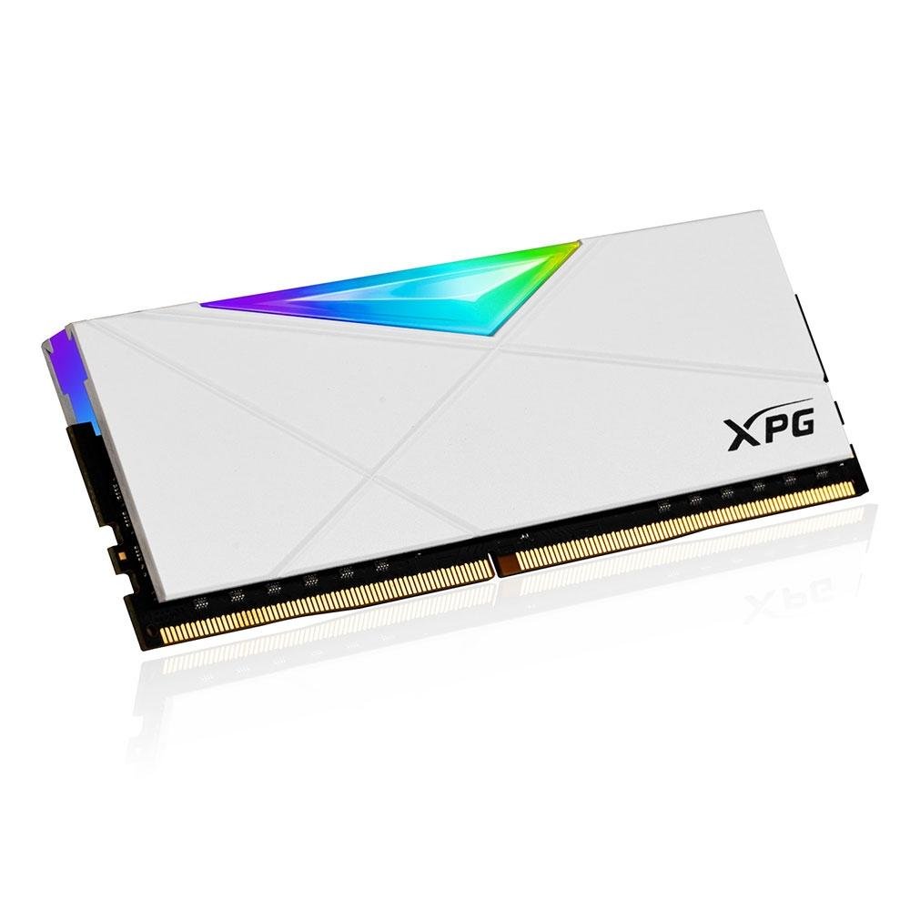 Memória XPG Spectrix D50, 16GB, 3200MHz, DDR4, CL 16, Branco