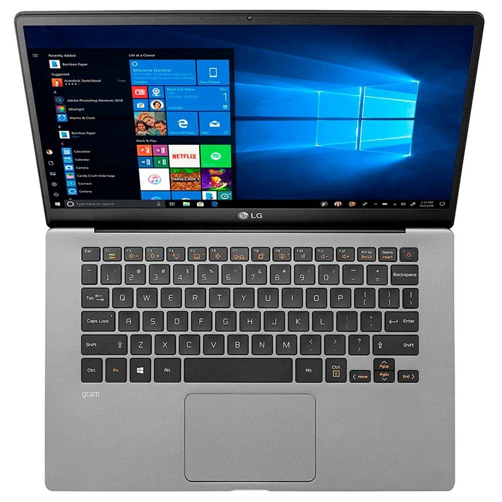 Notebook LG Gram Intel Core i5-1035G7, 8GB, 256GB SSD M.2 NVMe, 14