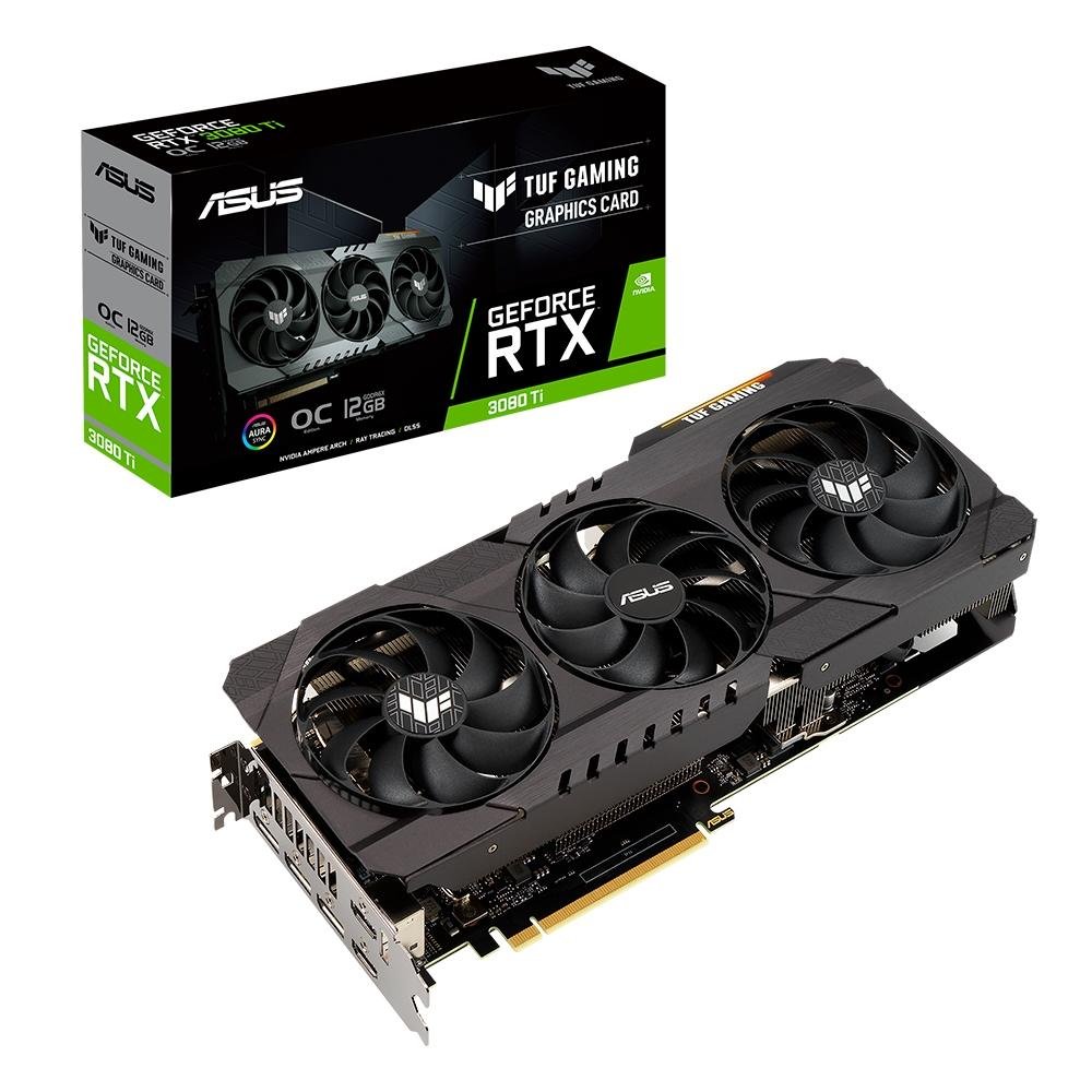 グラフィックボード・グラボ・ビデオカード ASUS  TUF-RTX3080TI-O12G-GAMING Placa de Vídeo Asus TUF RTX 3080 TI | KaBuM!