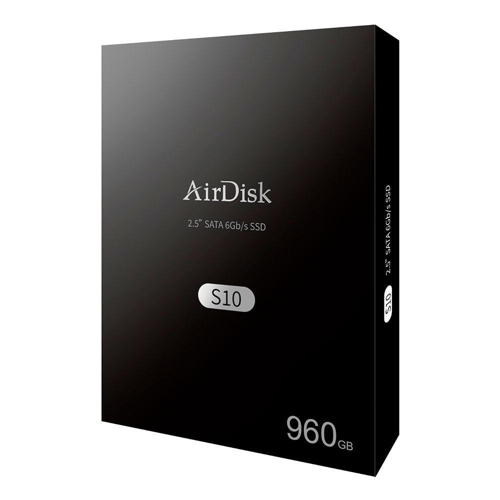 N.⑤ SSD AirDisk 960GB, 2.5´, SATA III, Leitura: 550 MB/s e Gravação