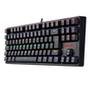 Teclado Mecânico Gamer Redragon Daksa TKL, LED Rainbow, Switch Outemu Brown, Anti-Ghosting, ABNT2, Preto - K576R-1 (PT- BROWN)