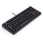 Teclado Mecânico Gamer Redragon Daksa TKL, LED Rainbow, Switch Outemu Brown, Anti-Ghosting, ABNT2, Preto - K576R-1 (PT- BROWN)